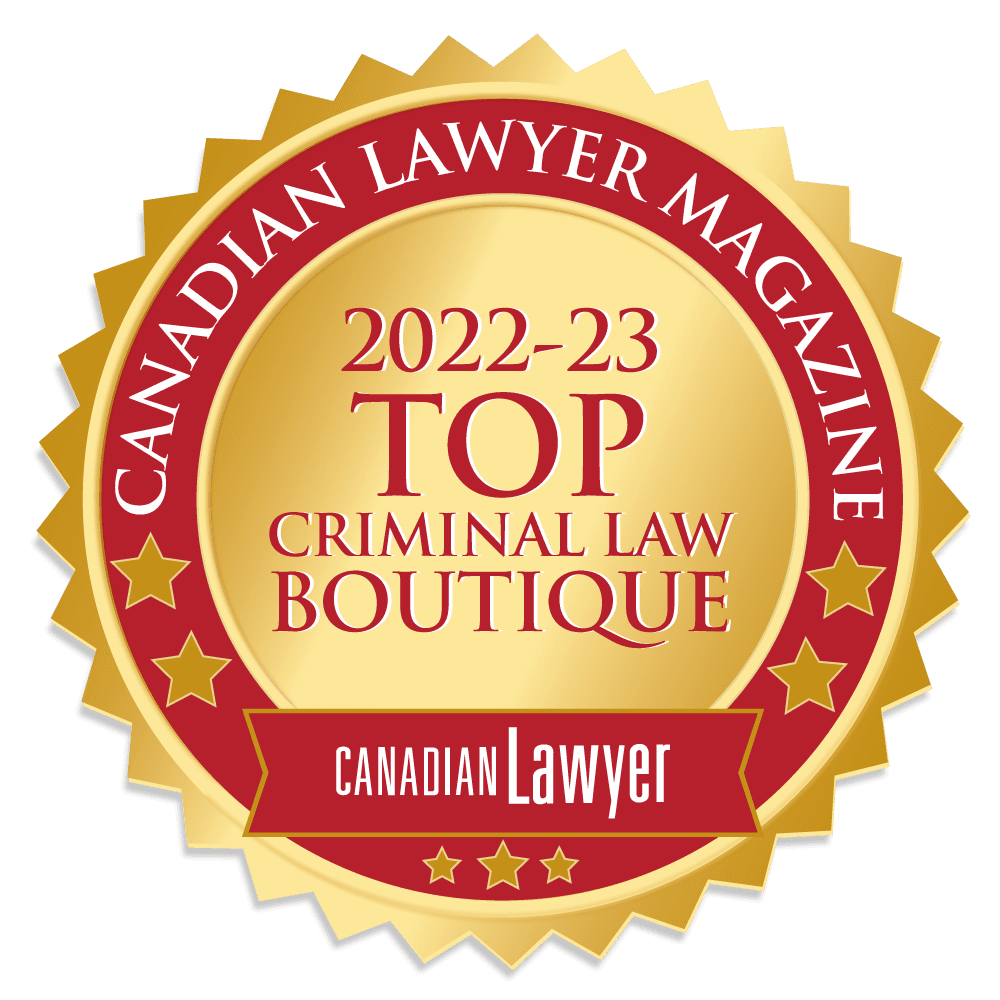 Canadian Lawyer Top Criminal Law Boutiques 2022-2023